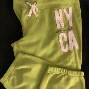 Cropped Aeropostale Sweatpants